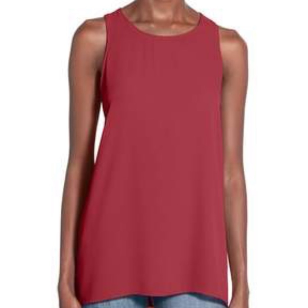 Lush Silk Tunic Tank